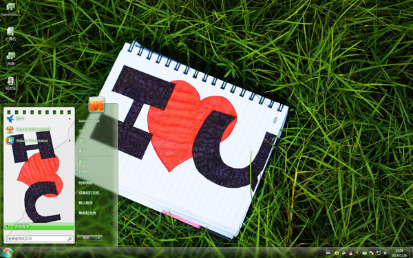 �ʼǱ��ϵİ�win7�������� 