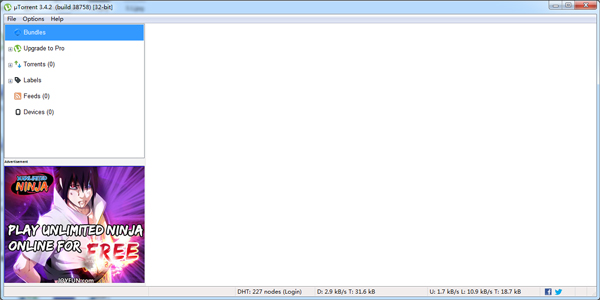  uTorrent(BT�ͻ���) V3.4.2 Build 38758 Ӣ�İ�