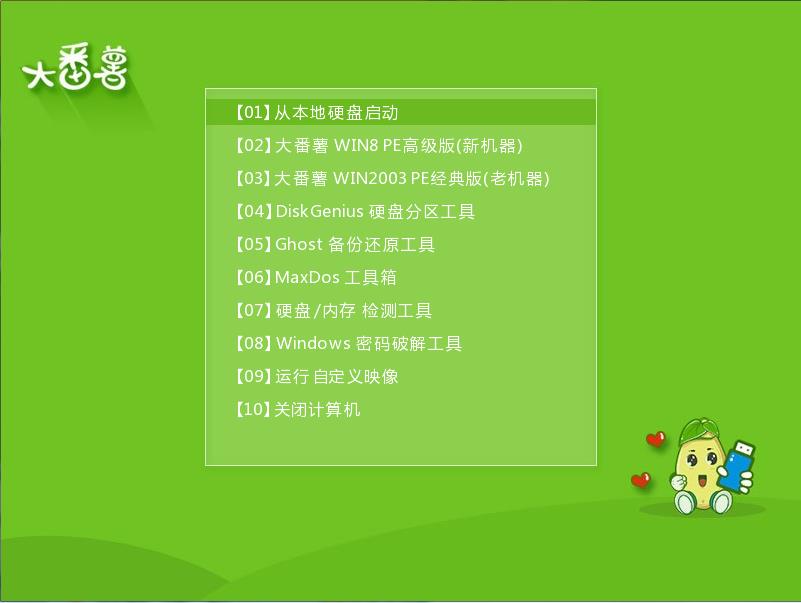 大番薯u盘启动盘制作工具v5.0专业版(3)