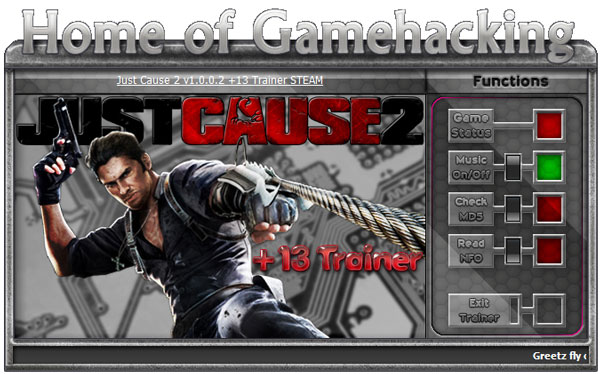 正当防卫2修改器+13 V1.0.0.2 绿色版