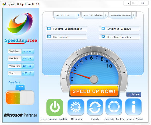 SpeedItUp(ϵͳ���ٹ���) V10.11