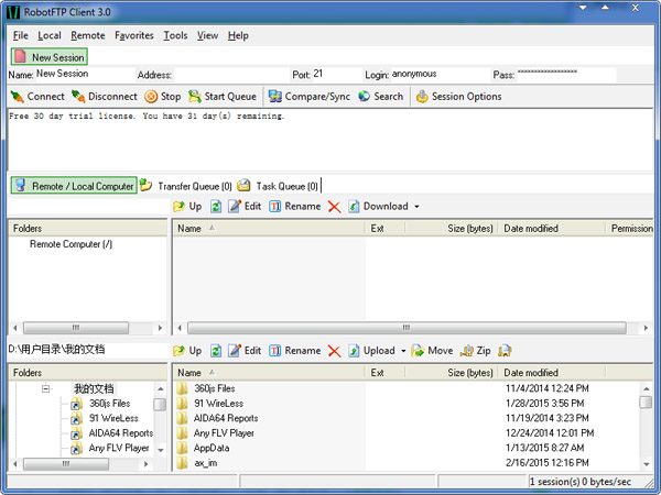RobotFTP Client(FTP�ͻ���) V3.0