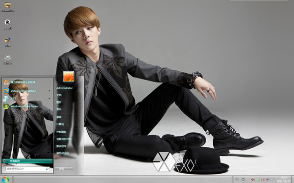 EXO����ѫ˧��win10�����ֽ