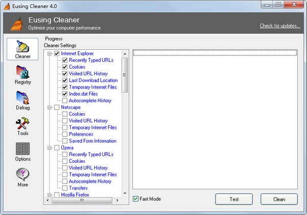 Eusing Cleaner(������������) V4.0 Ӣ�İ�