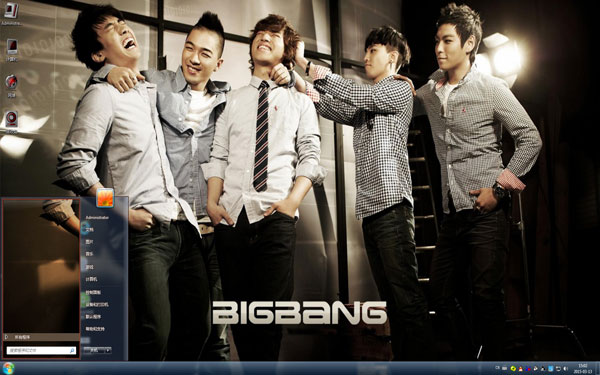 Bigbang��ϳ�ԱWin8����