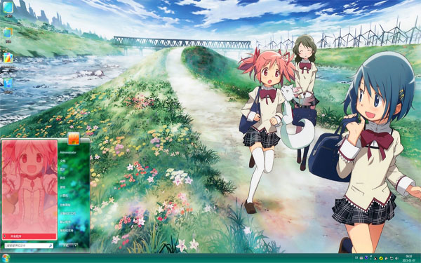 ����ħ����ŮСԲWin8����