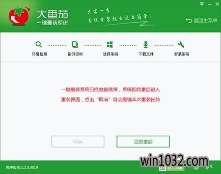 大番茄一键重装系统工具正式版5.63